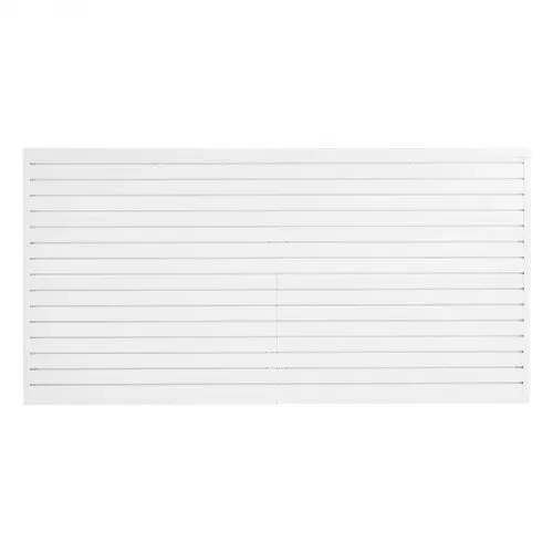 VEVOR Werkzeugwand 1225x2450x20mm, PVC-Garagen-Lamellenwand mit Zubehör, 136 kg, weißer Wandorganizer, Lamellenwandpaneel mit Verbindungsstruktur & DIY-Zuschnitt, geeignet für Lagerung & Präsentation – Bild 9