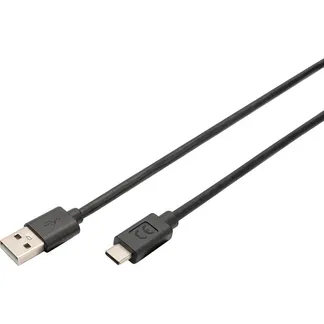 USB 2.0 Anschlusskabel USB-A > USB-C USB 2.0 Anschlusskabel USB-A > USB-C