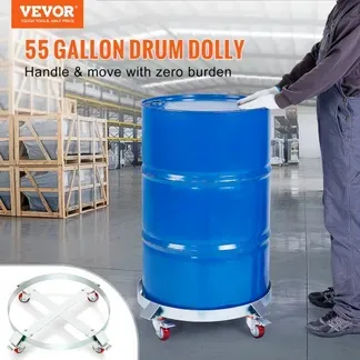 VEVOR 2x Fassroller 250L Transportroller Kohlenstoffstahl Rollbrett Innendurchmesser Ø 607mm Fasswagen mit 4 Universalrädern mit Bremsen Rollwagen Transportwagen zum Transport von Fass bis zu 454kg VEVOR 2x Fassroller 250L Transportroller Kohlenstoffstahl Rollbrett Innendurchmesser Ø 607mm Fasswagen mit 4 Universalrädern mit Bremsen Rollwagen Transportwagen zum Transport von Fass bis zu 454kg