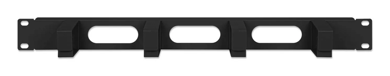 Intellinet Kabelmanagement für 19"-Schränke, 1 HE, 4 kleine Kunststoffringe, schwarz – Bild 3