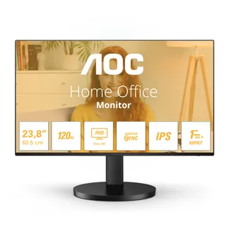 AOC 24B3HA2 Computerbildschirm 60,5 cm (23.8″) 1920 x 1080 Pixel Full HD LED Schwarz AOC 24B3HA2 Computerbildschirm 60,5 cm (23.8″) 1920 x 1080 Pixel Full HD LED Schwarz