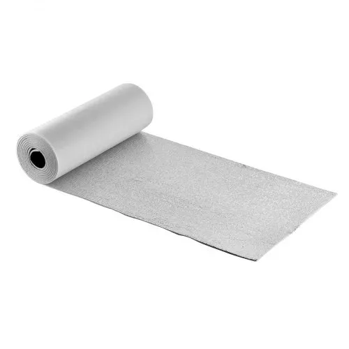 VEVOR Isolierfolie, Wärmedämmset, 6 mm, Reflexionsfolie 61 cm x 5,5 m, 4 Rollen Strahlungsbarriere aus Aluminiumfolie mit EPE-Schaumkern, weißer Hitzeschild aus PE-Folie für Garagentore – Bild 8