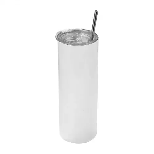 VEVOR Sublimationsbecher 4 Stk. (591 mL), Sublimationstumblers aus Edelstahl mit Deckeln & Strohhalm, Doppelwandige Isolierte Sublimationsrohlinge für Individuelle DIY-Gestaltung Geschenke – Bild 10