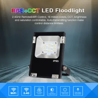 MiBoxer FUTT06 LED Flächenstrahler 10W RGB-WW (RGB-CCT) IP65 24V MiBoxer FUTT06 LED Flächenstrahler 10W RGB-WW (RGB-CCT) IP65 24V