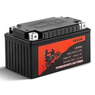 VEVOR Motorradbatterie, 12 Volt 4 Ah, LiFePO4 Lithium vorgeladene Powersports-Batterie, wartungsfrei und leistungsstark, kompatibel mit ATV, Motorrad, Jetski, Roller, UTV und mehr VEVOR Motorradbatterie, 12 Volt 4 Ah, LiFePO4 Lithium vorgeladene Powersports-Batterie, wartungsfrei und leistungsstark, kompatibel mit ATV, Motorrad, Jetski, Roller, UTV und mehr