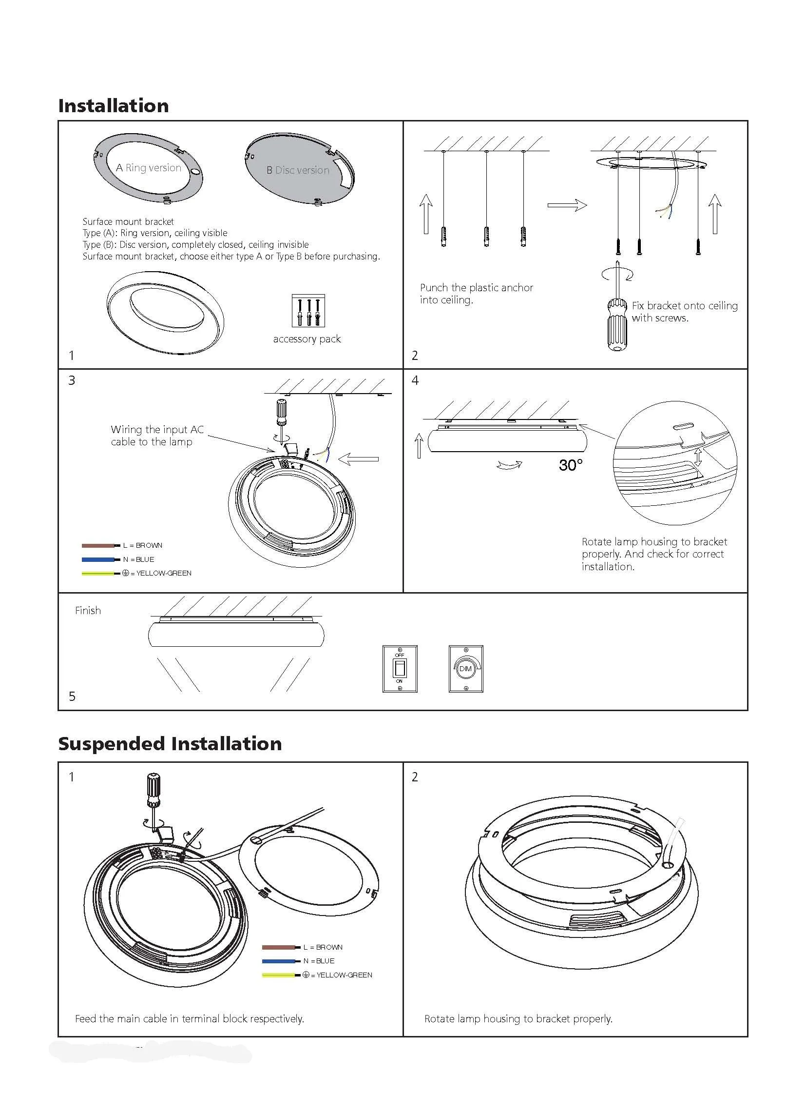 Synergy 21 LED Rundleuchte Donut nw silber 25w – Bild 6