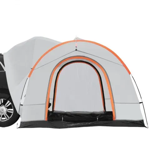 VEVOR Dachzelt Busvorzelt 240 x 240 x 230 cm, Auto Zelt Heckklappe Inkl. Doppelschichtzelt PU2000 mm Dachzelt Autodachzelt Wasserdicht, Geeignet für Camping, Adventure, Risen, Picknick usw. – Bild 10