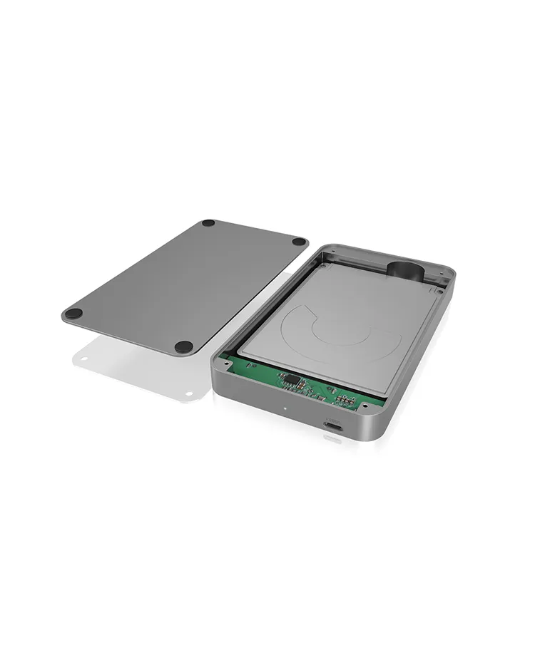 ICY BOX IB-247-C31, USB 3.2 Gen 2 Type-C® Gehäuse für 2,5" SATA Laufwerke (max. 9,5mm Bauhöhe) – Bild 5
