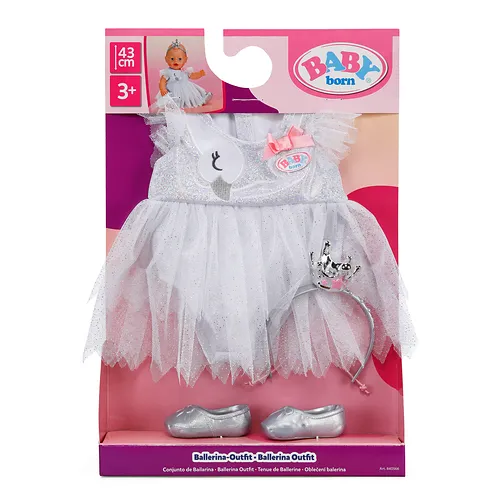 BABY born 840566 Puppenzubehör Puppenkleid – Bild 3
