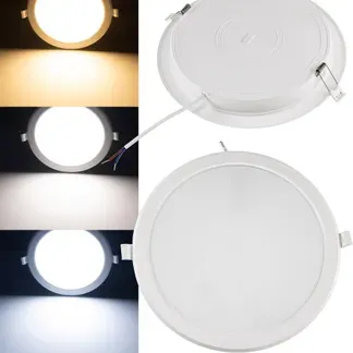 LED Licht-Panel “CKP-22 CCT” 230V, 22W, 3000/4000/6200K, Ø 223mm LED Licht-Panel “CKP-22 CCT” 230V, 22W, 3000/4000/6200K, Ø 223mm