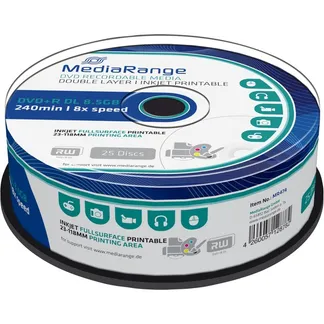 DVD+R DL 8,5 GB, DVD-Rohlinge DVD+R DL 8,5 GB, DVD-Rohlinge