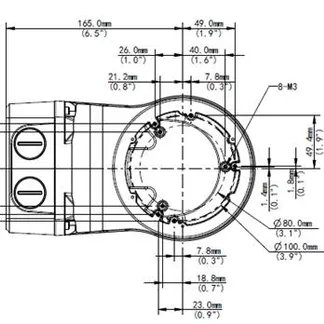 ALLNET IP Kamera zbh. Wallmount with Junctionbox/Wandmontag for ALL-CAM2488-LVEN ALLNET IP Kamera zbh. Wallmount with Junctionbox/Wandmontag for ALL-CAM2488-LVEN
