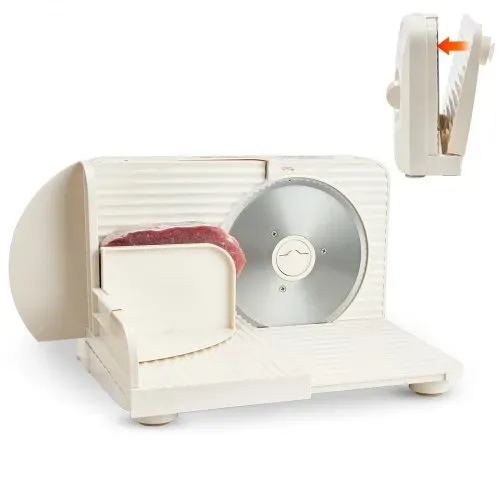 VEVOR Allesschneider Fleischschneider 180 W elektrische Aufschnittmaschine mit 17 cm Klinge, Fleischschneidemaschine mit 0–15 mm einstellbarer Dicke, für gefrorenes Fleisch Schinken Prime Steak VEVOR Allesschneider Fleischschneider 180 W elektrische Aufschnittmaschine mit 17 cm Klinge, Fleischschneidemaschine mit 0–15 mm einstellbarer Dicke, für gefrorenes Fleisch Schinken Prime Steak