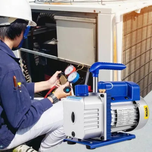VEVOR 3CFM Vakuumpumpe,1/4HP Vakuumpumpe Unterdruckpumpe, 220 V Unterdruckpumpe Vakuumgeräte Pumpe, 50HZ Unterdruckpumpe Vakuumgeräte Pumpe – Bild 7