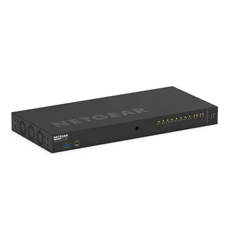 NETGEAR M4250-10G2XF-PoE+ Managed L2/L3 Gigabit Ethernet (10/100/1000) Power over Ethernet (PoE) 1U Schwarz NETGEAR M4250-10G2XF-PoE+ Managed L2/L3 Gigabit Ethernet (10/100/1000) Power over Ethernet (PoE) 1U Schwarz
