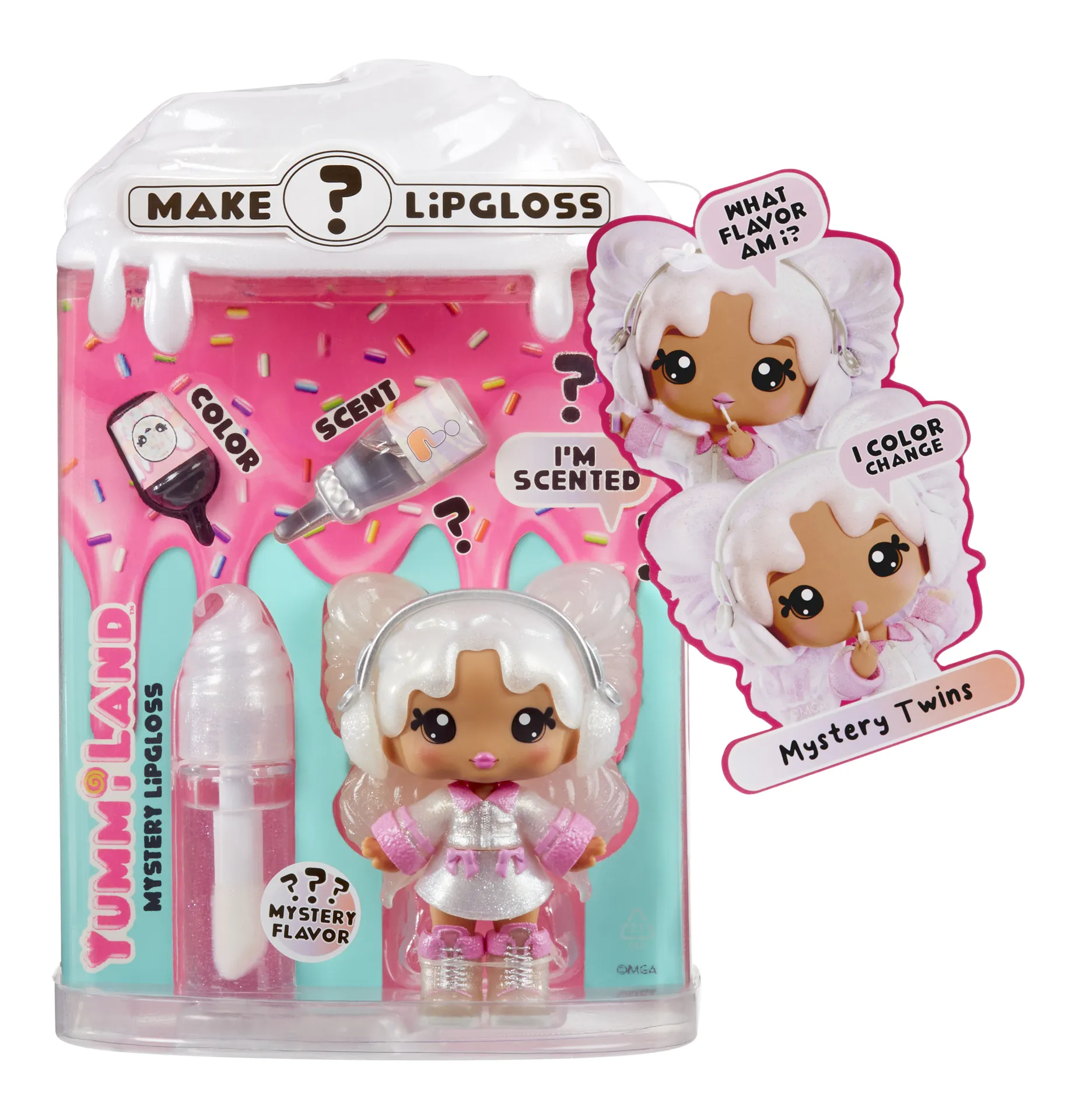 MGA Entertainment Yummiland Lip Gloss Doll Series 2- Mystery Chase 2 (Neopolitan/Avery Ice Cream) – Bild 6