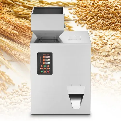 VEVOR Pulverfüllmaschine, 0,022–1,1 lbs/10–500 g, automatische intelligente Partikelwaage, Füllmaschine, Flaschenbeutel, Pulverfüller, Partikelspender für Tee, Samen, Körner, Pulver, Mehl, Bohnen, Gli – Bild 7