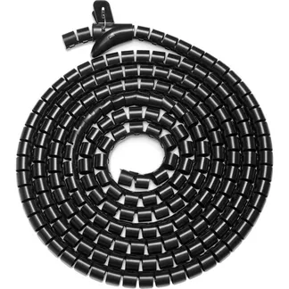 Flexibler Kabelspiralschlauch mit Einzugshilfe, Kabelführung Flexibler Kabelspiralschlauch mit Einzugshilfe, Kabelführung