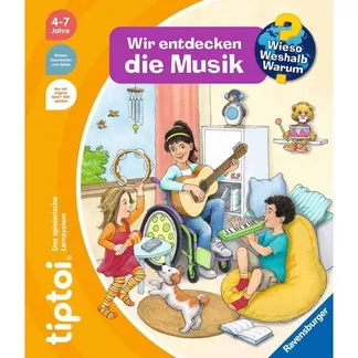 tiptoi Wieso? Weshalb? Warum? Wir entdecken die Musik, Lernbuch tiptoi Wieso? Weshalb? Warum? Wir entdecken die Musik, Lernbuch