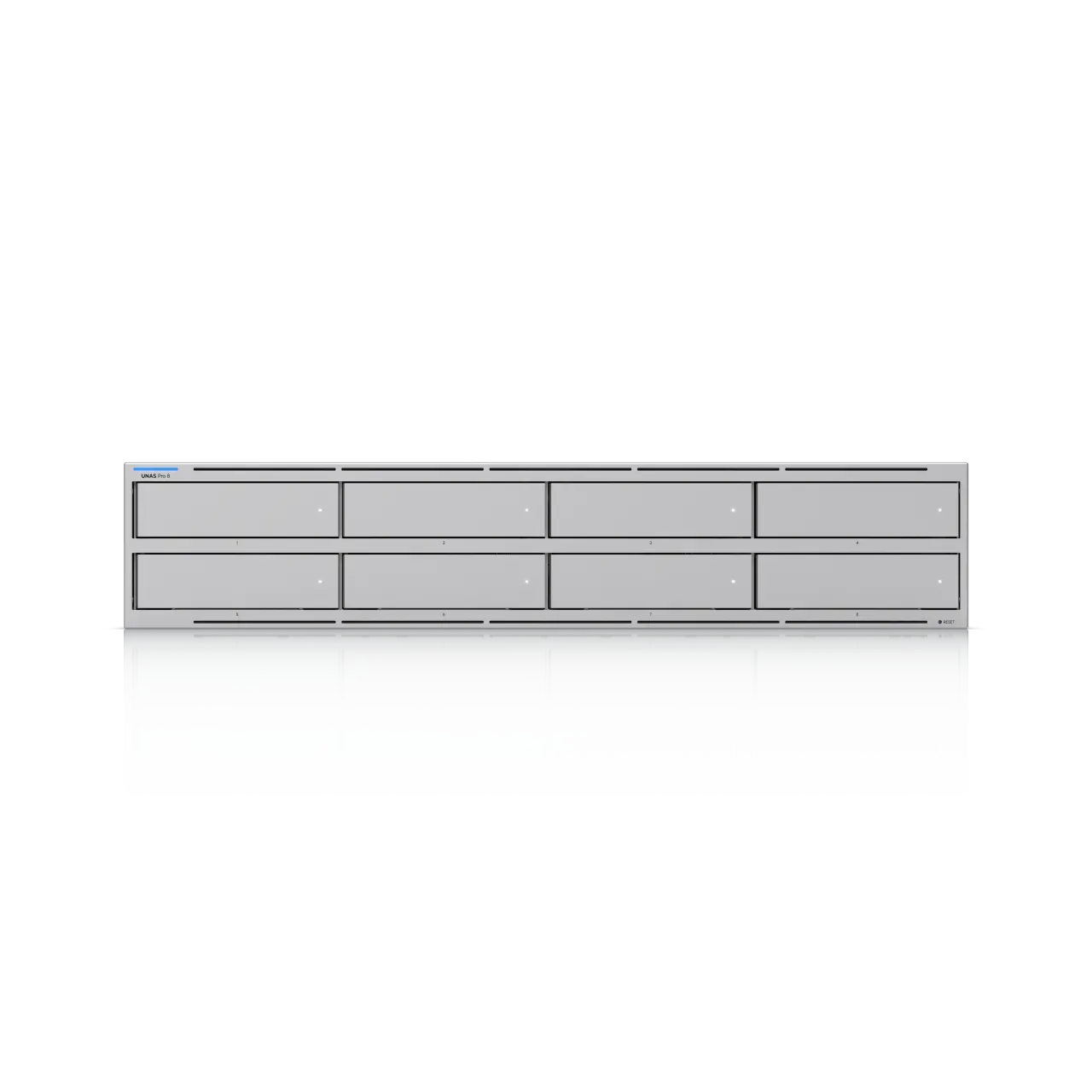 Ubiquiti UniFi NAS System UNAS Pro 8 • 8x 2.5/3.5" HDD • 2x M.2 NVMe • 1x 10GbE • 2x SFP+ • UNAS-Pro-8 – Bild 2