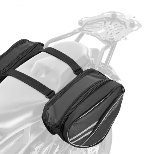 VEVOR Motorrad-Satteltasche, 15 L x 2 große Kapazität, Seitensatteltasche mit wasserfester Regenhülle & Gurten, kompatibel mit den meisten Motorrädern, Gepäckaufbewahrungstasche Motorradgepäck VEVOR Motorrad-Satteltasche, 15 L x 2 große Kapazität, Seitensatteltasche mit wasserfester Regenhülle & Gurten, kompatibel mit den meisten Motorrädern, Gepäckaufbewahrungstasche Motorradgepäck