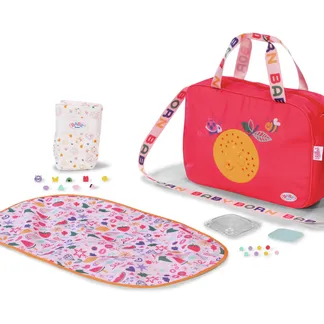 BABY born Changing Bag Pinplay Puppenwindeltasche BABY born Changing Bag Pinplay Puppenwindeltasche