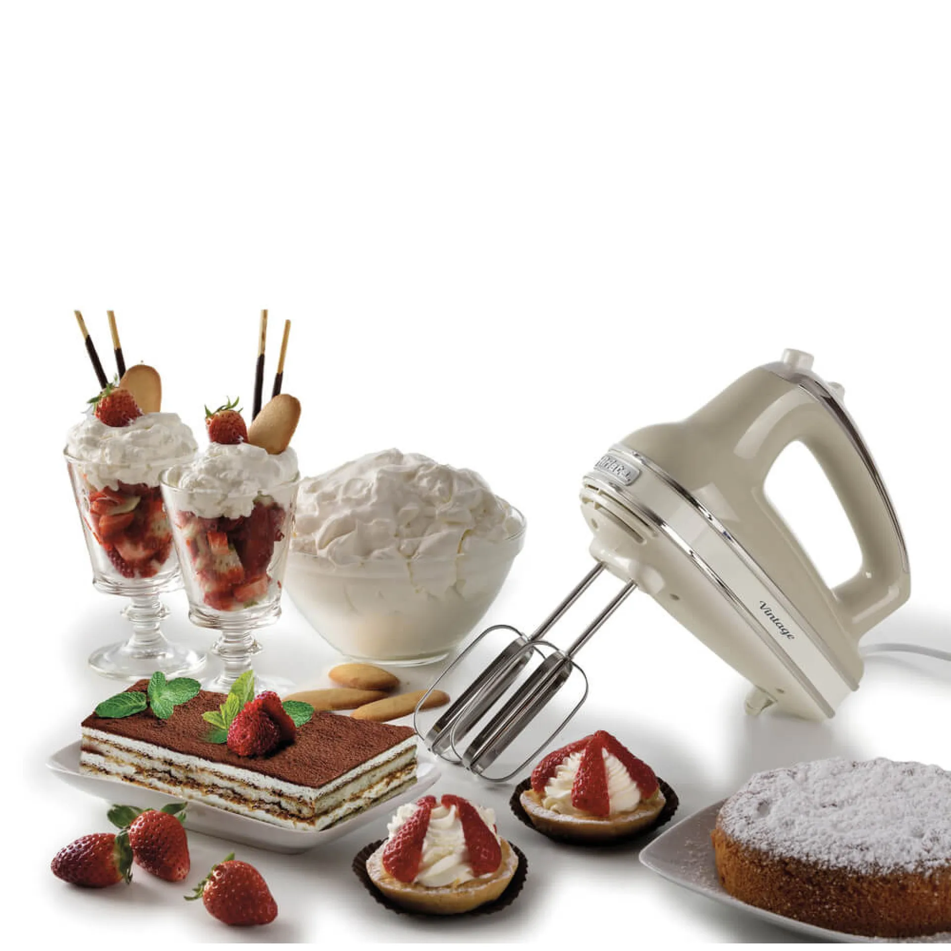 Ariete 1548/03 Handmixer 450 W Beige – Bild 4