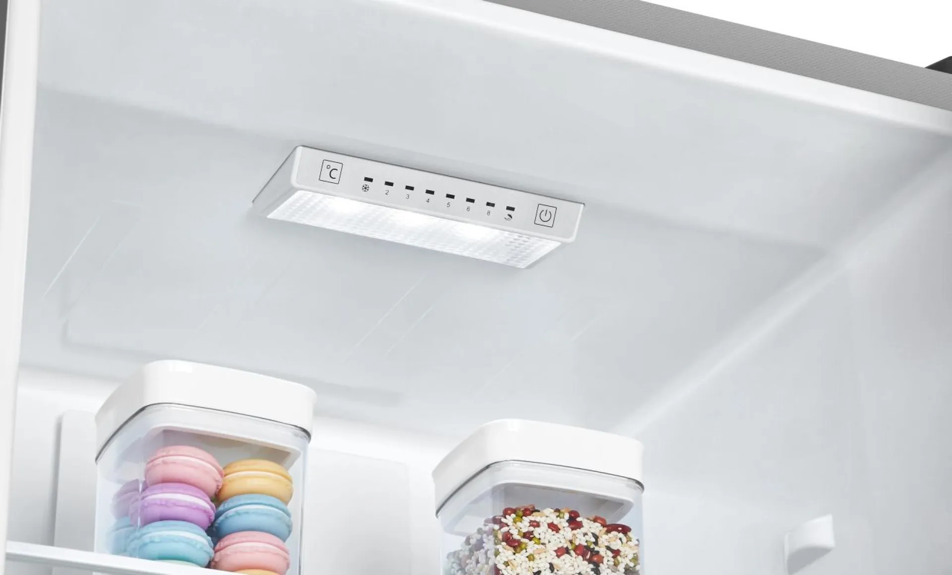 Hisense Freistehend Kühlschrank/Gefrierschrank, Inox, 336 l – Bild 7