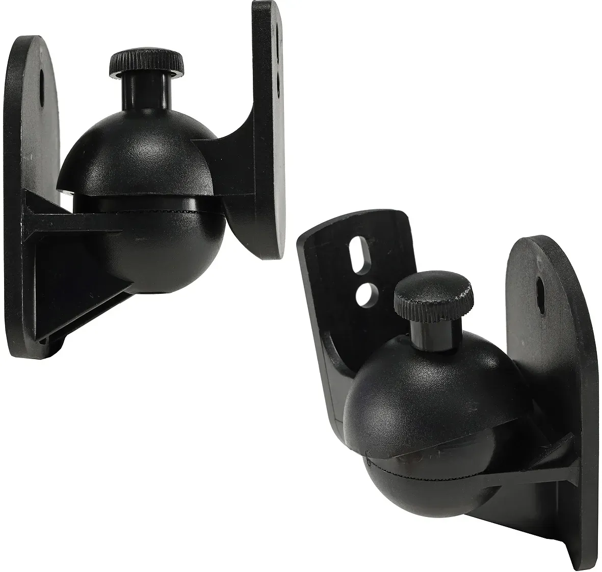 Wandhalter für Lautsprecher “CT-2 Black” dreh-/neigbar,max.3,5kg, schwarz, Paar Wandhalter für Lautsprecher “CT-2 Black” dreh-/neigbar,max.3,5kg, schwarz, Paar