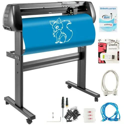 VEVOR Schneideplotter 870 mm Folienschneider Vinylschneidemaschine, Plotterschneider, Max. Schneidbreite 780 mm, Schnittdruck 500g, Geschwindigkeit 800 mm/s, Hobbyplotter Speicher 128K-2M, Signmaster VEVOR Schneideplotter 870 mm Folienschneider Vinylschneidemaschine, Plotterschneider, Max. Schneidbreite 780 mm, Schnittdruck 500g, Geschwindigkeit 800 mm/s, Hobbyplotter Speicher 128K-2M, Signmaster