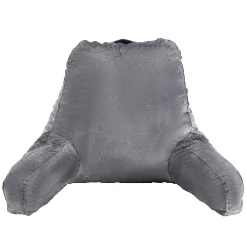 VEVOR Lesekissen Bettkissen (Groß) mit geschreddertem Memory-Schaum, Rückenkissen (381 x 508 x 254 mm) mit 3 Taschen & waschbarem kurzem Samttuch, Oberseite mit Griff, zum Fernsehen Lesen Spielen VEVOR Lesekissen Bettkissen (Groß) mit geschreddertem Memory-Schaum, Rückenkissen (381 x 508 x 254 mm) mit 3 Taschen & waschbarem kurzem Samttuch, Oberseite mit Griff, zum Fernsehen Lesen Spielen