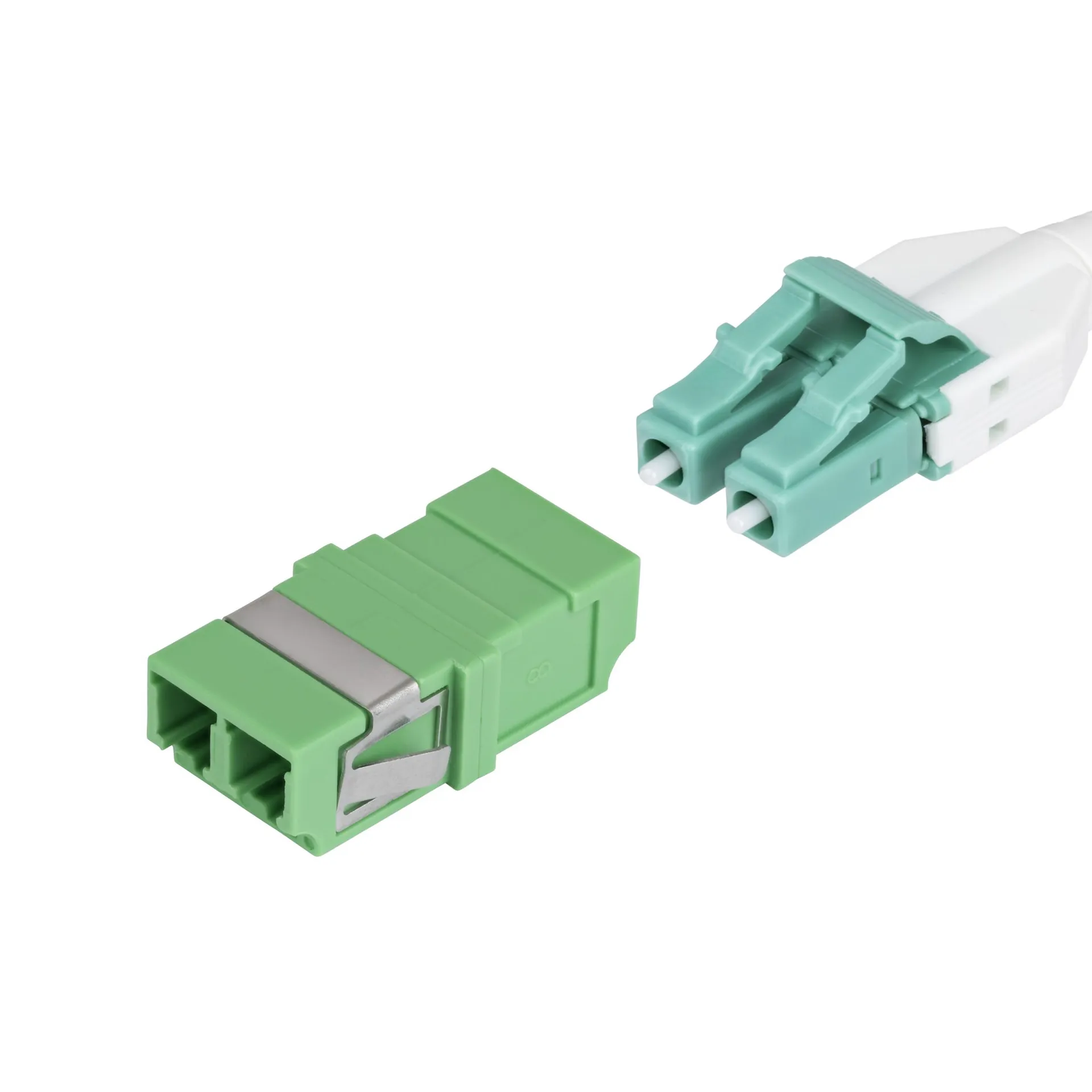 StarTech.com LC auf LC Kupplung 10er Pack, OS2 Singlemode LC Glasfaser Kupplung im SC-Formfaktor ohne Flansch, LC/APC Duplex Adapter StarTech.com LC auf LC Kupplung 10er Pack, OS2 Singlemode LC Glasfaser Kupplung im SC-Formfaktor ohne Flansch, LC/APC Duplex Adapter