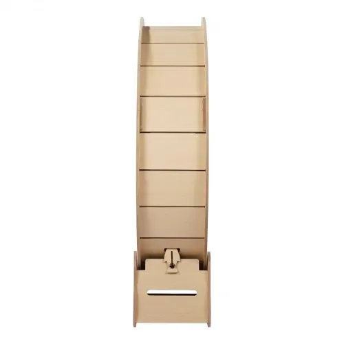 VEVOR Katzenlaufrad aus Holz, 132 cm großes Katzenlaufband für Hauskatzen, Katzenrad mit abnehmbarem Teppich und Katzenangel zum Laufen Trainieren, Sportspielzeuge für die meisten Katzen bis 13 kg – Bild 10
