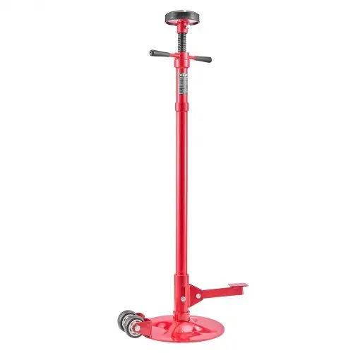 VEVOR Unterhub-Stützständer 1 t Rollbar, Höhenverstellbarer (1320–2033 mm) Wagenheberständer mit Kugelgelagertem Drehgriff & Pedal, zur Unterstützung von Fahrzeugkomponenten Autoreparatur – Bild 10