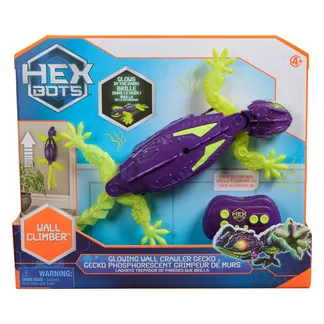 HEX BOTS Wandflitzer Gecko – Ferngesteuerter RC-Gecko mit LED-Augen & Glow-in-the-Dark-Beinen, klettert an Wänden & Decken, realistische Bewegungen, inkl. Fernbedienung HEX BOTS Wandflitzer Gecko – Ferngesteuerter RC-Gecko mit LED-Augen & Glow-in-the-Dark-Beinen, klettert an Wänden & Decken, realistische Bewegungen, inkl. Fernbedienung