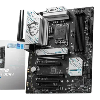 MSI B760 GAMING PLUS WIFI DDR4 Motherboard Intel B760 LGA 1700 ATX MSI B760 GAMING PLUS WIFI DDR4 Motherboard Intel B760 LGA 1700 ATX