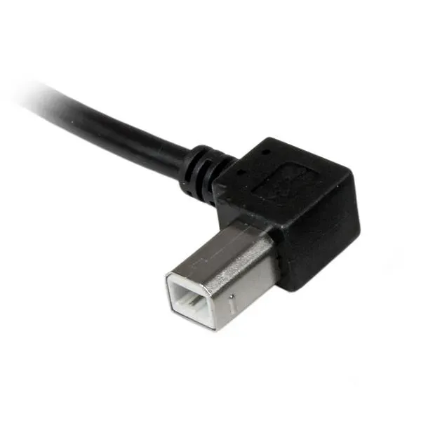 StarTech.com 1m USB 2.0 A auf B Kabel links gewinkelt - St/St – Bild 4