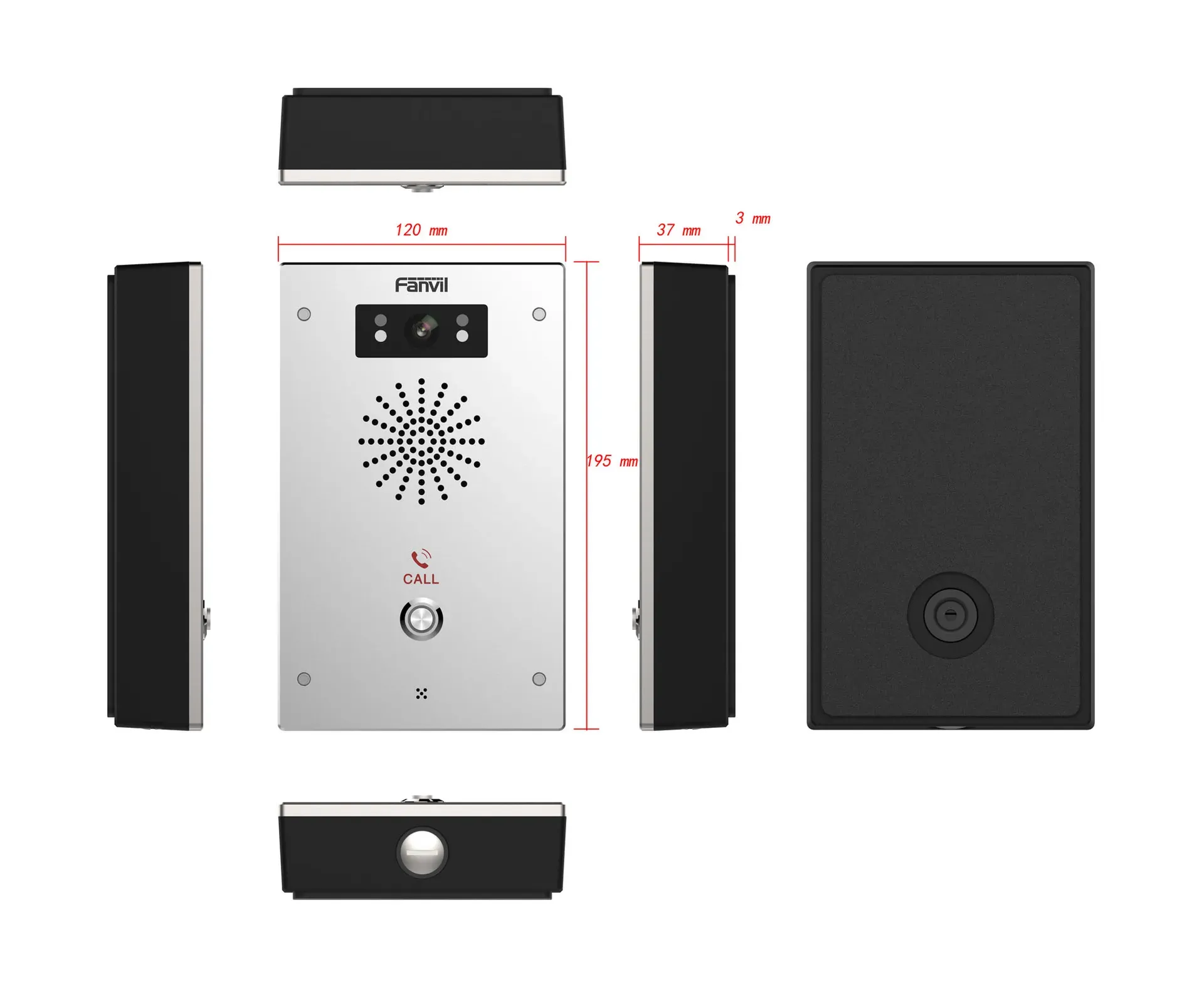 Fanvil TFE i16SV, SIP Audio Intercom / SIP / POE – Bild 5