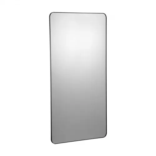 VEVOR Wandspiegel Schminkspiegel Badezimmerspiegel 915 x 610 x 25 mm rechteckiger Spiegel, schwarzer Rahmen aus Aluminiumlegierung, mit Z-förmiger Halterung für Badezimmer Schlafzimmer Wohnzimmer – Bild 9
