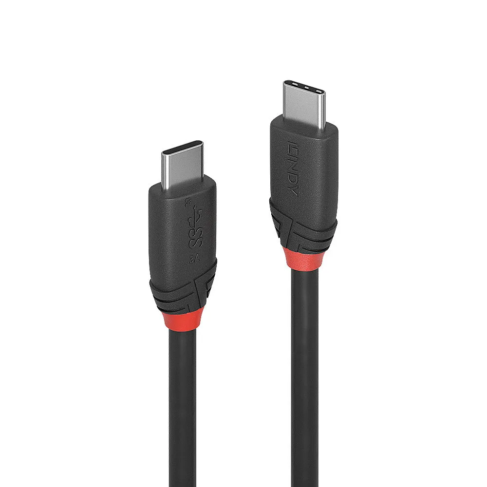 Lindy 36907 USB Kabel USB 3.2 Gen 1 (3.1 Gen 1) 1,5 m USB C 10 Gbit/s Schwarz Lindy 36907 USB Kabel USB 3.2 Gen 1 (3.1 Gen 1) 1,5 m USB C 10 Gbit/s Schwarz