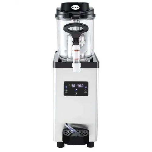 VEVOR Kommerzielle Slushy-Maschine, 6L Tassen Einzelschüssel Slush Ice Maschine, 300W 220V, Edelstahl Margarita Smoothie Frozen Drink Maker, Slushie Maschine für Supermärkte, Cafés, Restaurants, Bars – Bild 10
