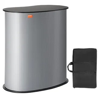 VEVOR Tragbare Messetheke Messetresen, 90 × 49 × 94 cm Messestand Ausstellungs-Thekenständer, Faltbarer Promotion-Einzelhandels-Bartisch, Pop-Up-Podium mit Aufbewahrungsregal, Tragetasche VEVOR Tragbare Messetheke Messetresen, 90 × 49 × 94 cm Messestand Ausstellungs-Thekenständer, Faltbarer Promotion-Einzelhandels-Bartisch, Pop-Up-Podium mit Aufbewahrungsregal, Tragetasche