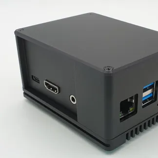 Rock Pi – Allnet Aluminium Gehäuse ecoPI PRO HP, schwarz Rock Pi – Allnet Aluminium Gehäuse ecoPI PRO HP, schwarz