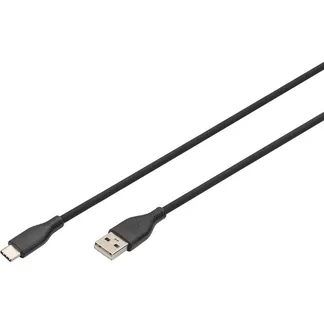 USB 2.0 Silikon-Anschlusskabel USB-A > USB-C USB 2.0 Silikon-Anschlusskabel USB-A > USB-C