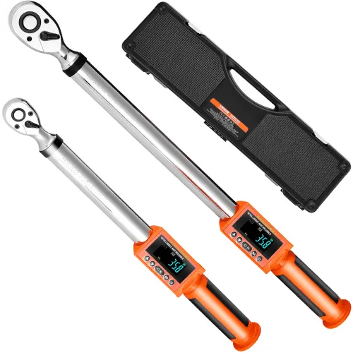 VEVOR digitaler Drehmomentschlüssel Set mit 1/2 3/8 Zoll Antrieb 72 Zähne ±2 % präziser elektronischer Drehmomentschlüssel mit voreingestelltem Wert & Summer & LED-Benachrichtigung Autoreparatur VEVOR digitaler Drehmomentschlüssel Set mit 1/2 3/8 Zoll Antrieb 72 Zähne ±2 % präziser elektronischer Drehmomentschlüssel mit voreingestelltem Wert & Summer & LED-Benachrichtigung Autoreparatur