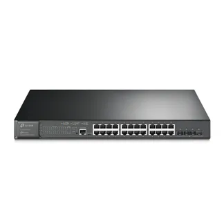 TP-Link Switch full managed Layer2+ 28 Port • 24x 1 GbE • 4x SFP+ • PoE Budget 384 Watt • 24x PoE at • 19” • Omada • SG3428XMP TP-Link Switch full managed Layer2+ 28 Port • 24x 1 GbE • 4x SFP+ • PoE Budget 384 Watt • 24x PoE at • 19” • Omada • SG3428XMP
