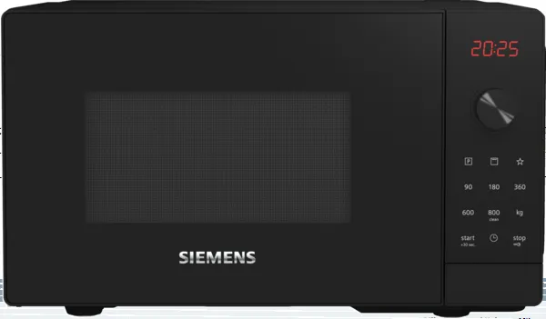 Siemens iQ300 FE023LMB2 Mikrowelle Schwarz Solo-Mikrowelle Arbeitsplatte 20 l 800 W Siemens iQ300 FE023LMB2 Mikrowelle Schwarz Solo-Mikrowelle Arbeitsplatte 20 l 800 W