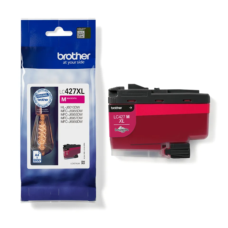 Brother LC427XLM Druckerpatrone 1 Stück(e) Original Hohe (XL-) Ausbeute Magenta – Bild 3