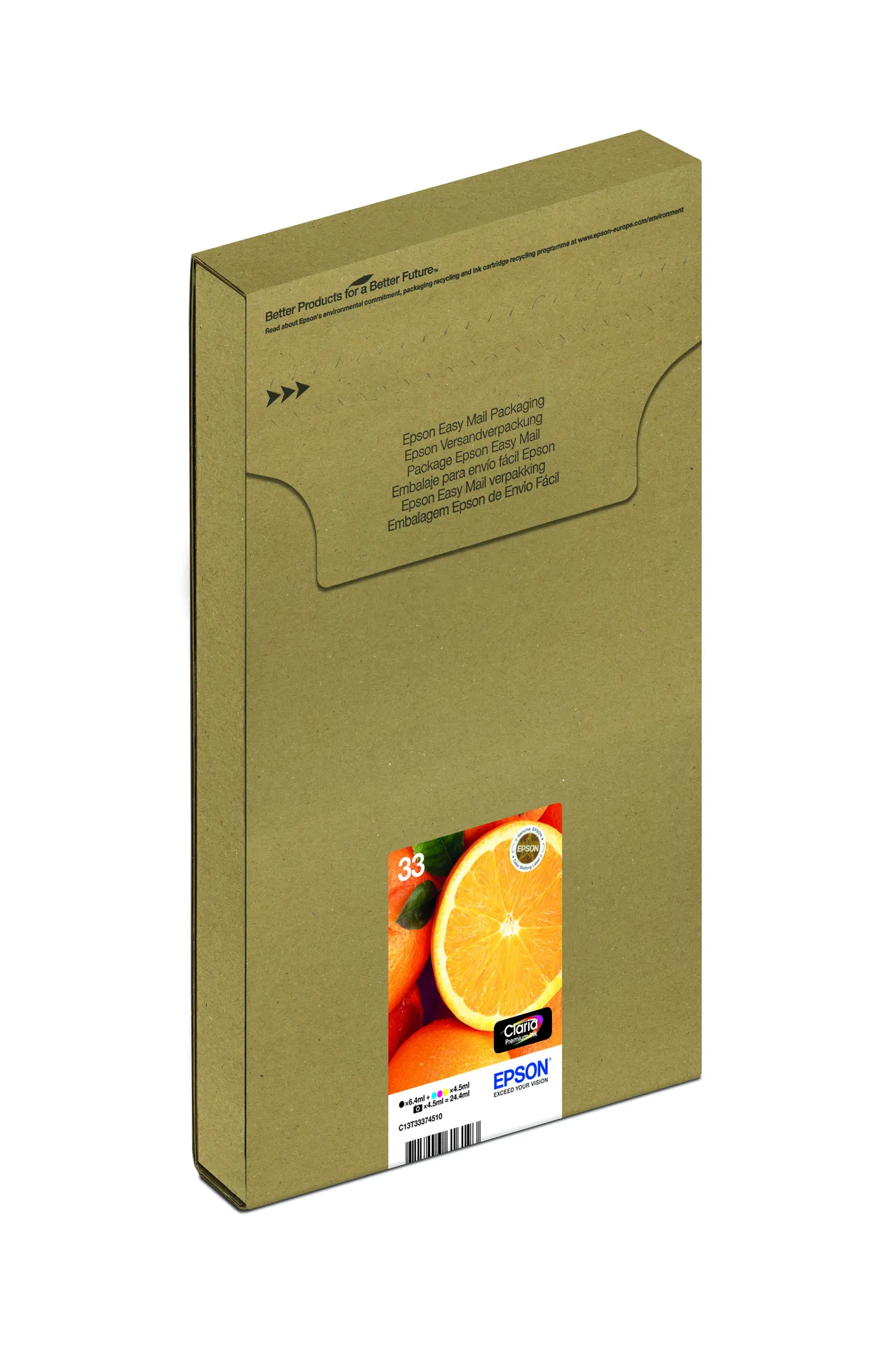 Epson Oranges Multipack 5-colours 33 Claria Premium Ink EasyMail Pack – Bild 3