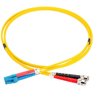 LWL Patchkabel, Duplex, LC > ST Stecker, Singlemode OS2 LWL Patchkabel, Duplex, LC > ST Stecker, Singlemode OS2
